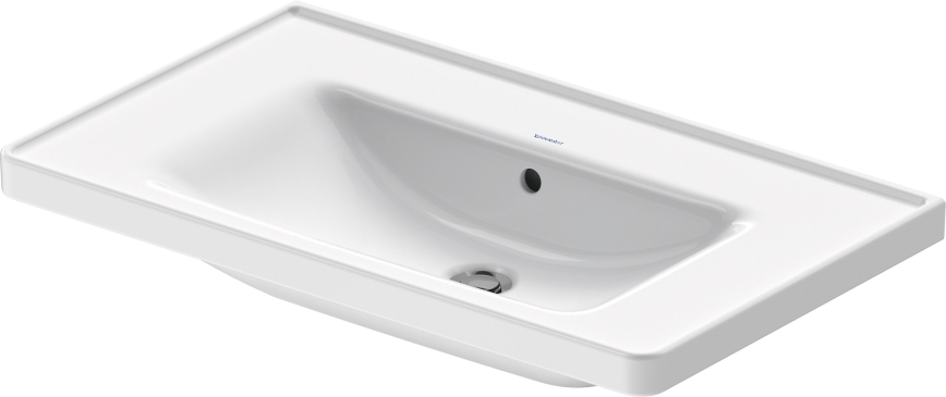 Duravit 2367800060 - Подвесна мивка D-NEO 80x48 cm керамика/бял гланц