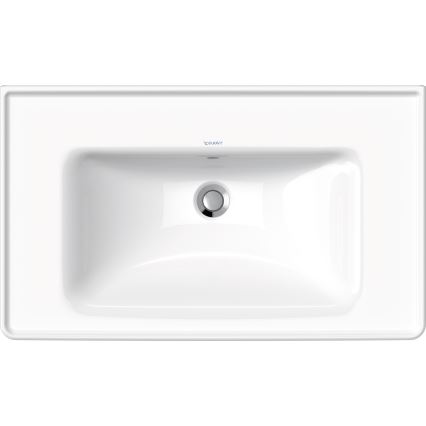 Duravit 2367800060 - Подвесна мивка D-NEO 80x48 cm керамика/бял гланц