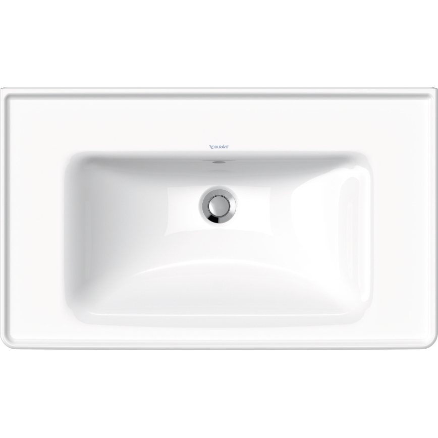 Duravit 2367800060 - Подвесна мивка D-NEO 80x48 cm керамика/бял гланц