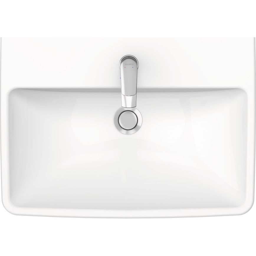 Duravit 23756500002 - Стенно окачена мивка D-NEO 65x46 cm, керамика/бял гланц
