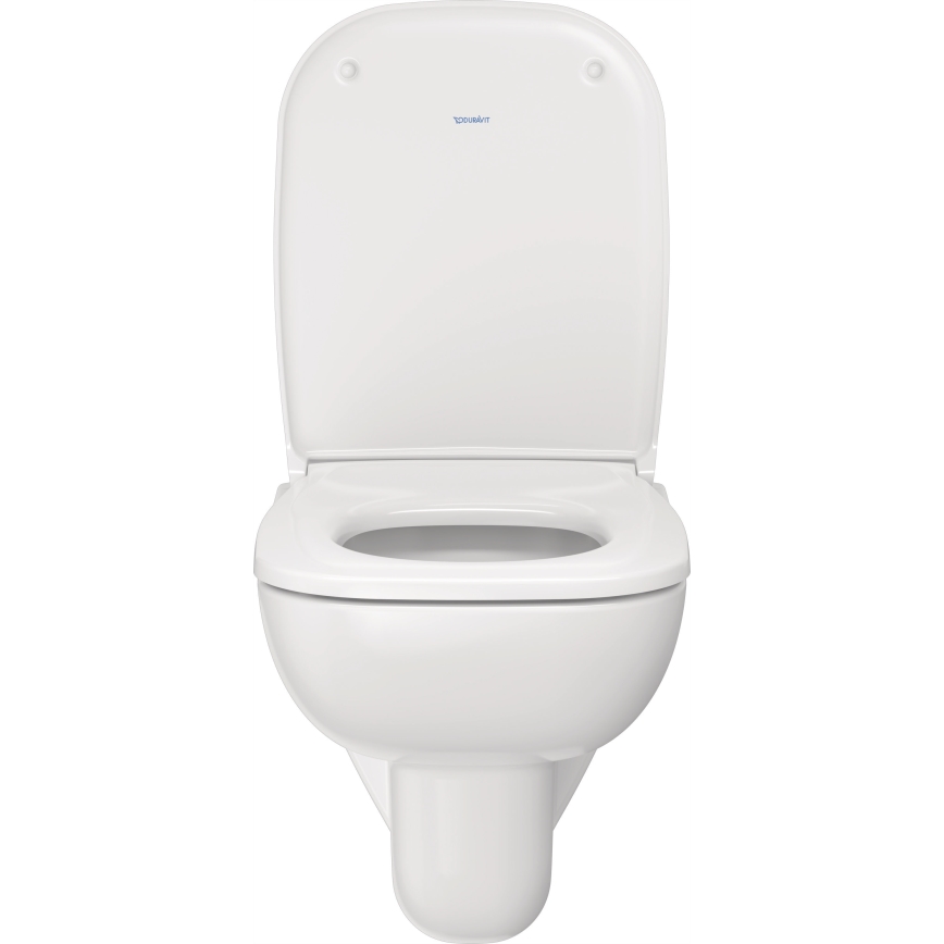 Duravit 25700920002 - Висяща безободкова тоалетна чиния D-CODE керамика/лъскаво бяло