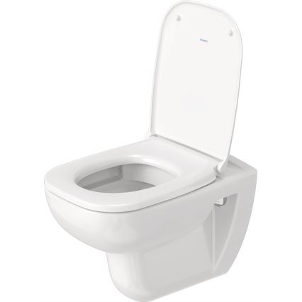 Duravit 25700920002 - Висяща безободкова тоалетна чиния D-CODE керамика/лъскаво бяло