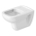 Duravit 25700920002 - Висяща безободкова тоалетна чиния D-CODE керамика/лъскаво бяло