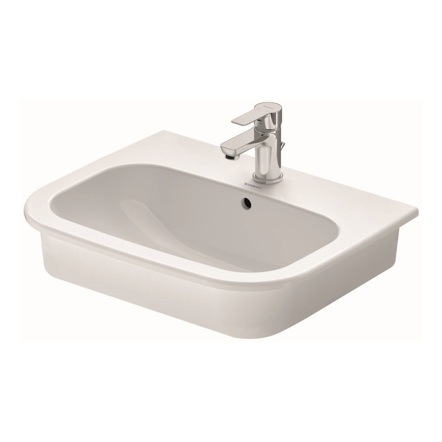 Duravit 337540000 - Вградена мивка D-CODE 54,5 x 43,5 см керамика/гланцово бяло