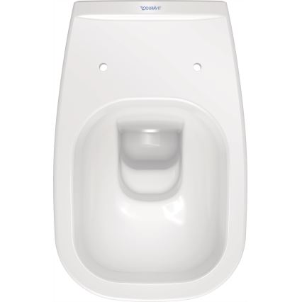 Duravit 45351900A1 - Конзолна тоалетна чиния D-CODE с капак, керамика/бял гланц