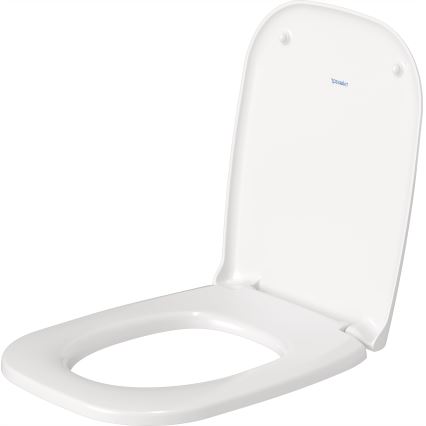 Duravit 45351900A1 - Конзолна тоалетна чиния D-CODE с капак, керамика/бял гланц
