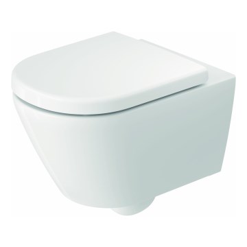 Duravit 49030900B2 - Подвесен WC с тоалетна седалка D-CODE керамика/бял гланц