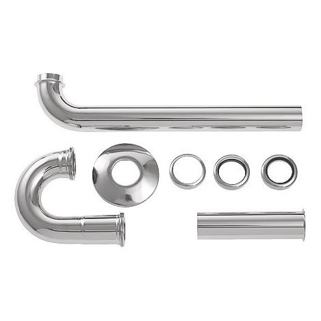 Duravit 50260000 - Сифон за умивалник UNIVERSAL лъскав хром