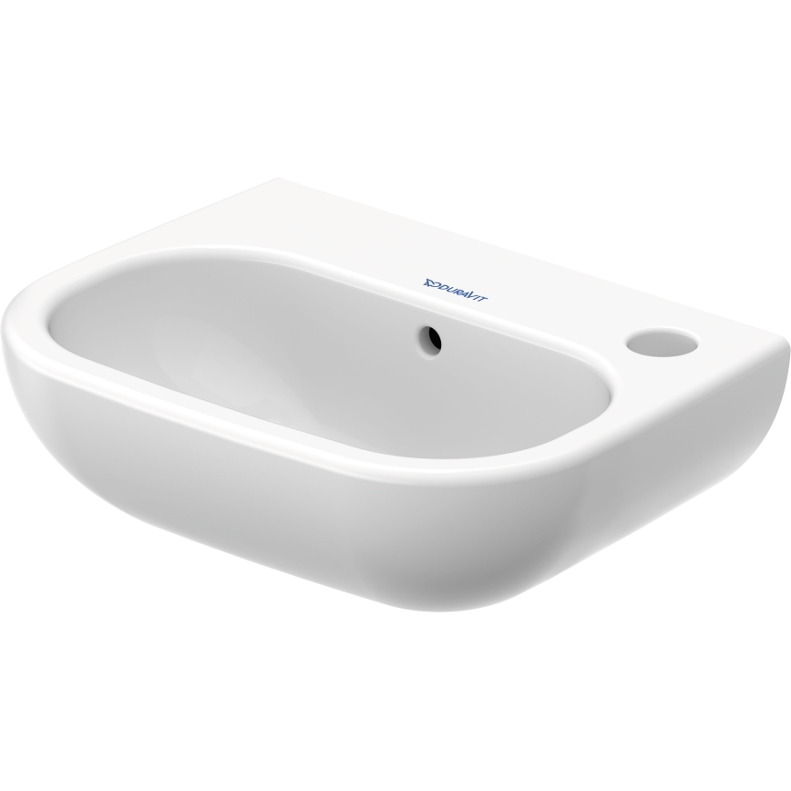 Duravit 7053600082 - Висяща мивка D-CODE 36x27 см керамика/бял гланц