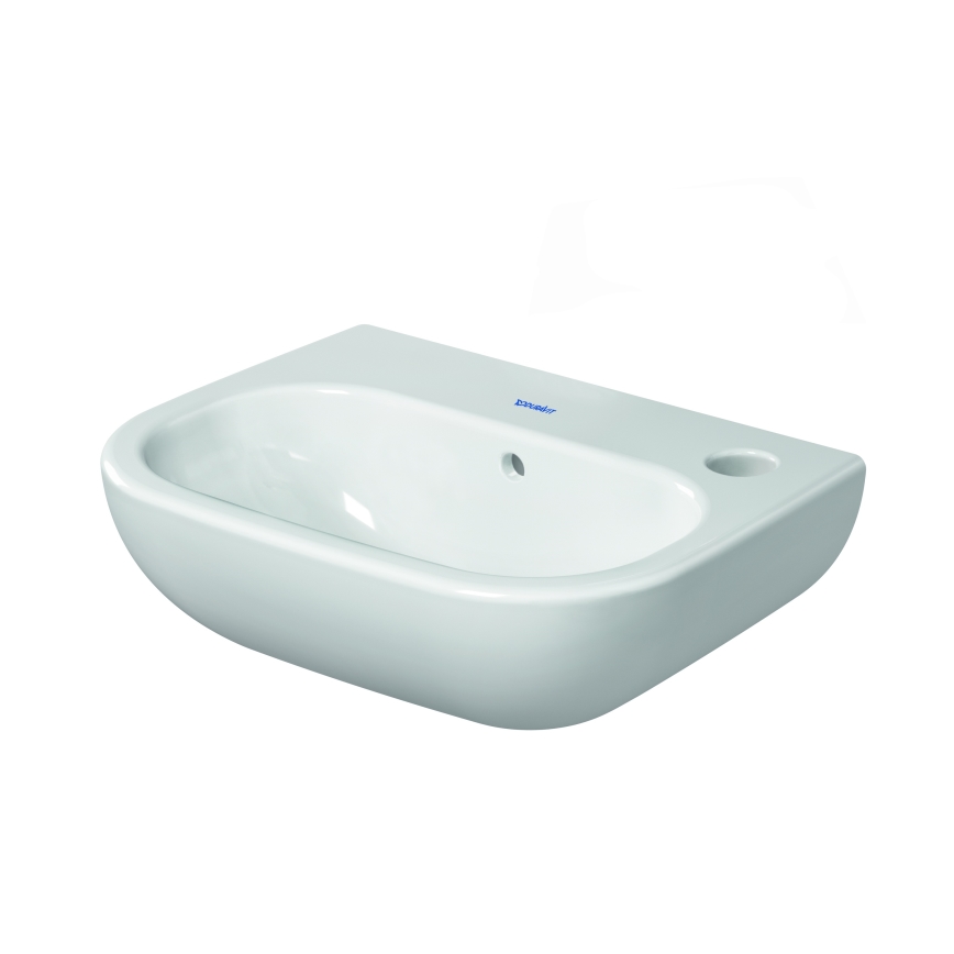 Duravit 7053600082 - Висяща мивка D-CODE 36x27 см керамика/бял гланц