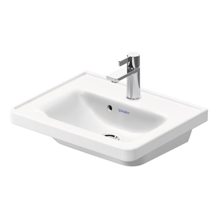 Duravit 742500000 - Конзолна мивка D-NEO 50 x 40 см керамика/бял гланц