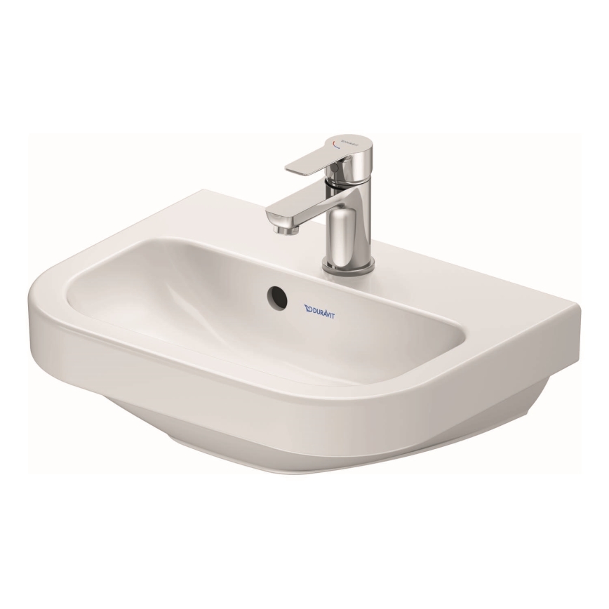 Duravit 7484500002 - Стенно монтирана мивка D-CODE 45x33,5 cm керамика/бял гланц
