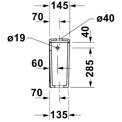Duravit 9530000852 - Тоалетно казанче за WC D-CODE 4,5/3 л керамика/бяло