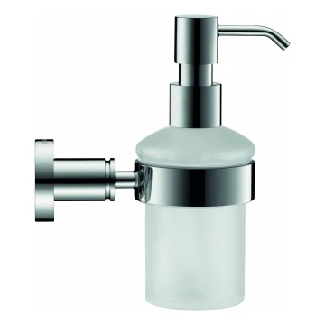 Duravit 99161000 -стенен дозатор за течен сапун D-CODE 390 мл матово стъкло/лъскав хром