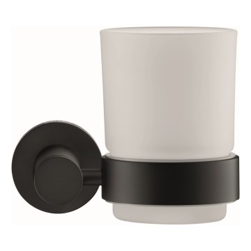 Duravit 99204600 - Стенен държач за зъбни четки D-CODE, десен, матово черен