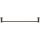Duravit 99244600 - Стенна закачалка за кърпи D-CODE 64,5 см, матово черна