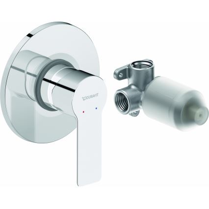 Duravit DC4210007010 - Вграден смесител за душ D-CODE лъскав хром