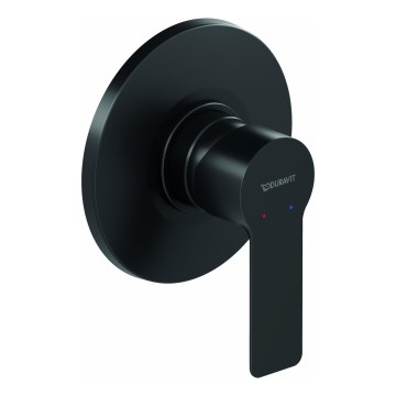 Duravit DC4210007046 - Смесител за душ за вграждане D-CODE матово черно
