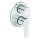 Duravit DC5210008010 - Душ смесител за вграждане D-CODE, лъскав хром