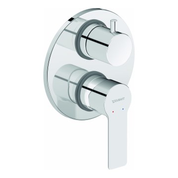Duravit DC5210008010 - Смесител за душ за вграждане D-CODE лъскав хром