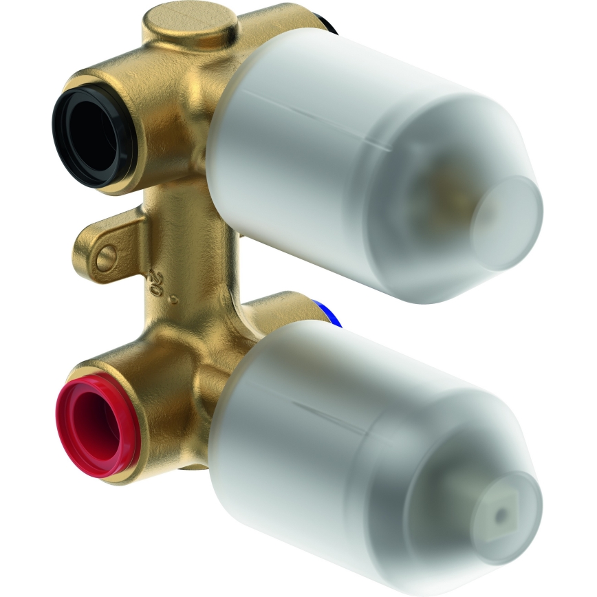 Duravit DC5210008046 - Смесител за душ за вграждане D-CODE, матово черно покритие