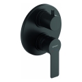 Duravit DC5210008046 - Смесител за душ за вграждане D-CODE, матово черно покритие