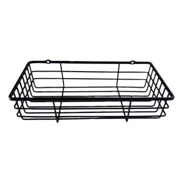 Душ рафт за стена 12x25 см черен