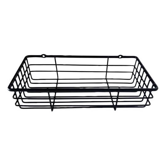 Душ рафт за стена 12x25 см черен