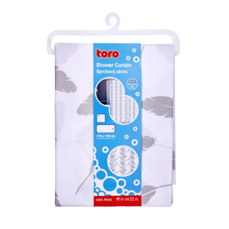 Душ завеса TORO PREMIUM 178x199 см листа