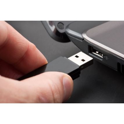 Двойна флашка USB + MicroUSB 32GB черна