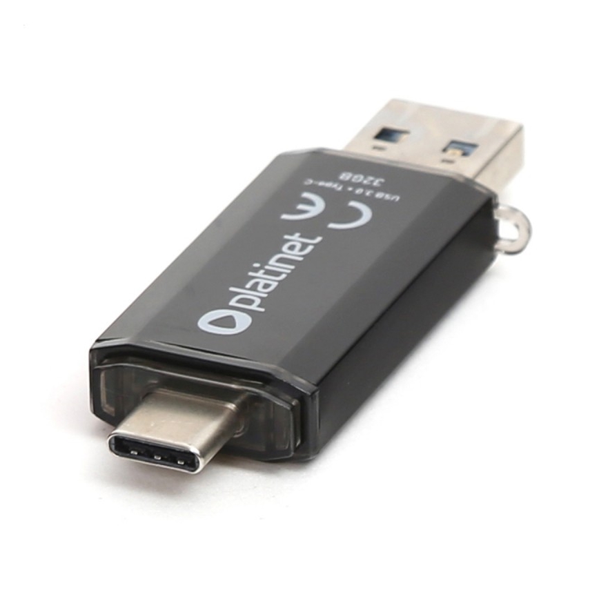Двойна флашка USB + USB-C 32GB