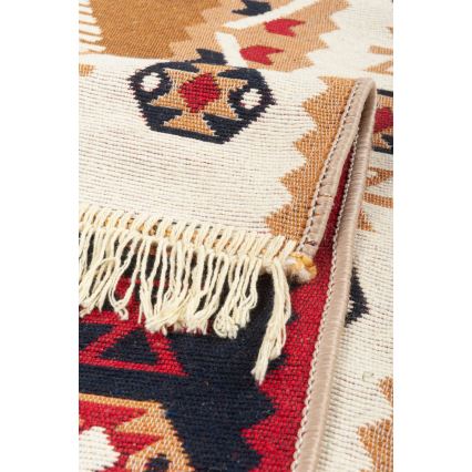 Двулицев ориенталски килим KILIM GOLD 60x120 cm многоцветен