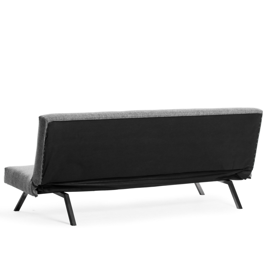 Двуместен диван LOKO в светлосив цвят