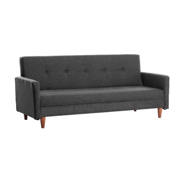 Двуместен диван NARA тъмносив