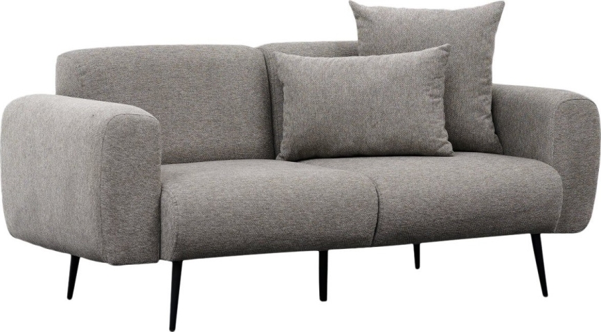 Двуместен диван PISA в светлосив цвят