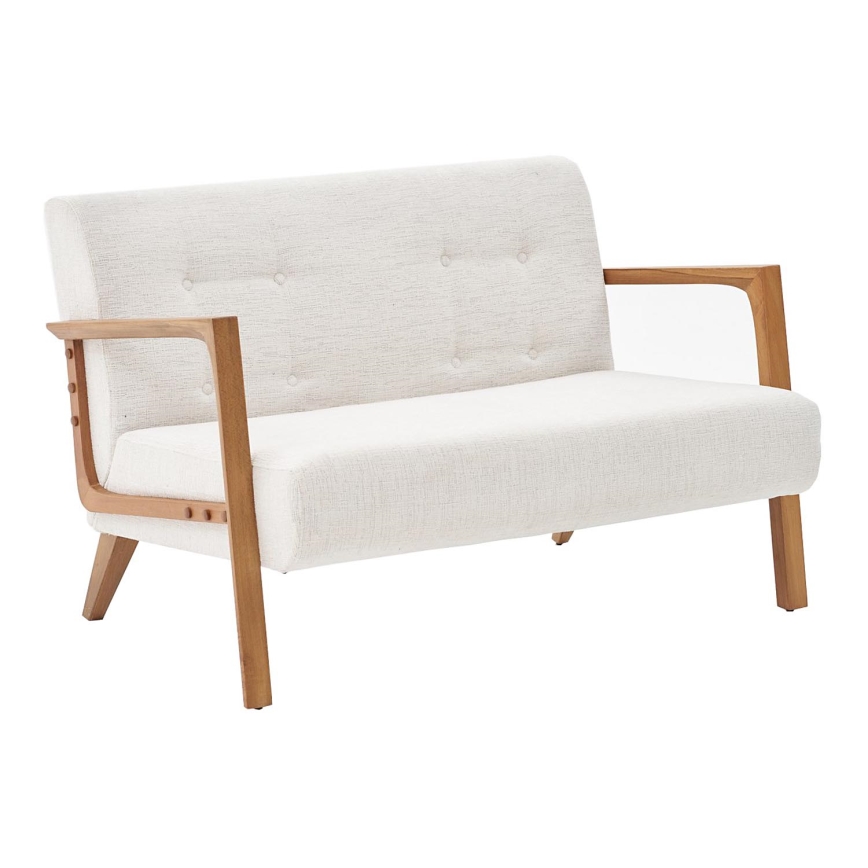 Двуместен диван TUMI в кремав цвят