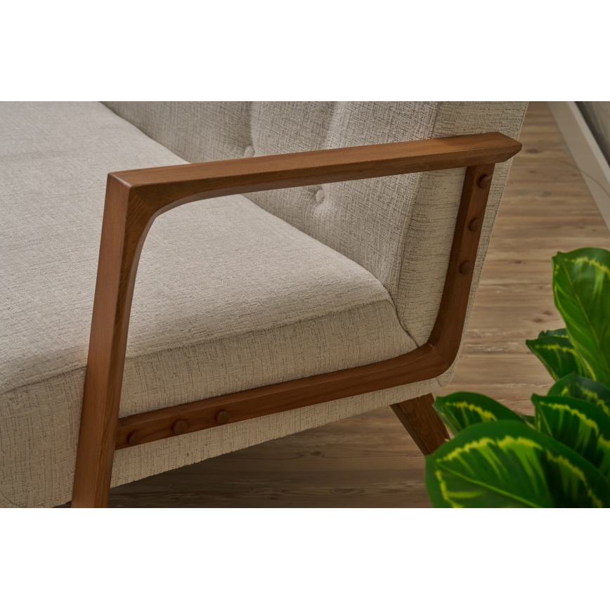 Двуместен диван TUMI в кремав цвят