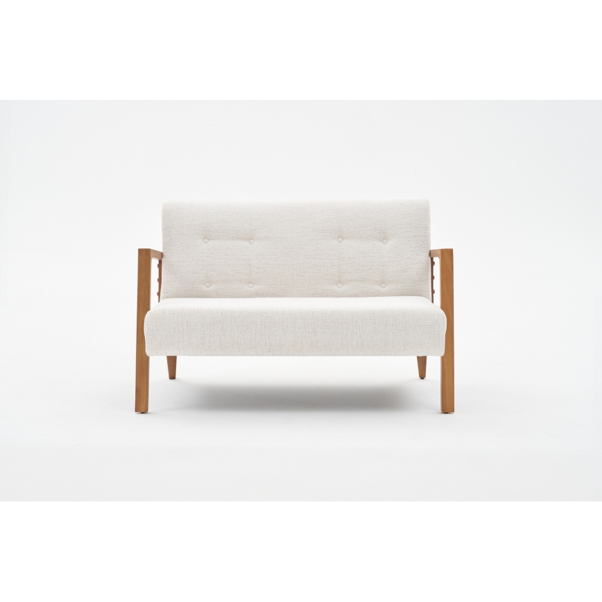 Двуместен диван TUMI в кремав цвят