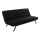 Двуместен разтегателен диван BAKU, черен
