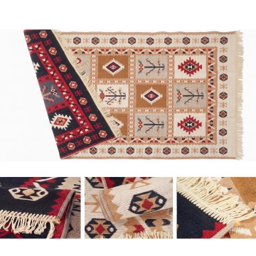 Двустранен ориенталски килим KILIM GOLD 60x120 cm, многоцветен