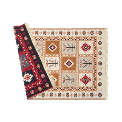 Двустранен ориенталски килим KILIM GOLD 60x120 cm, многоцветен