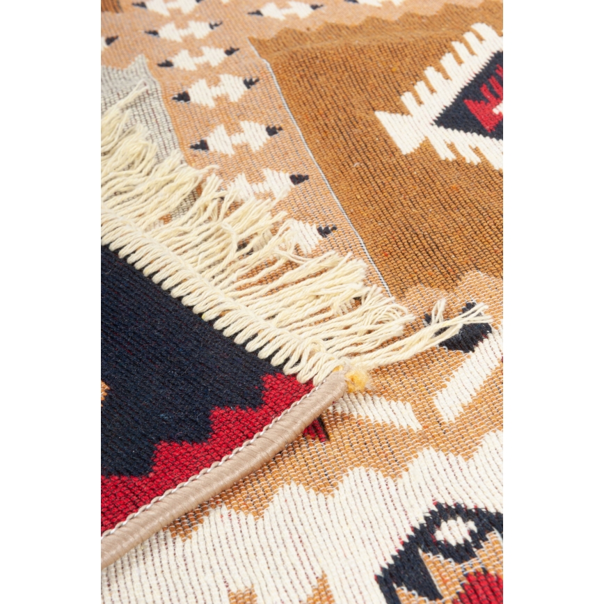Двустранен ориенталски килим KILIM GOLD 60x120 cm, многоцветен