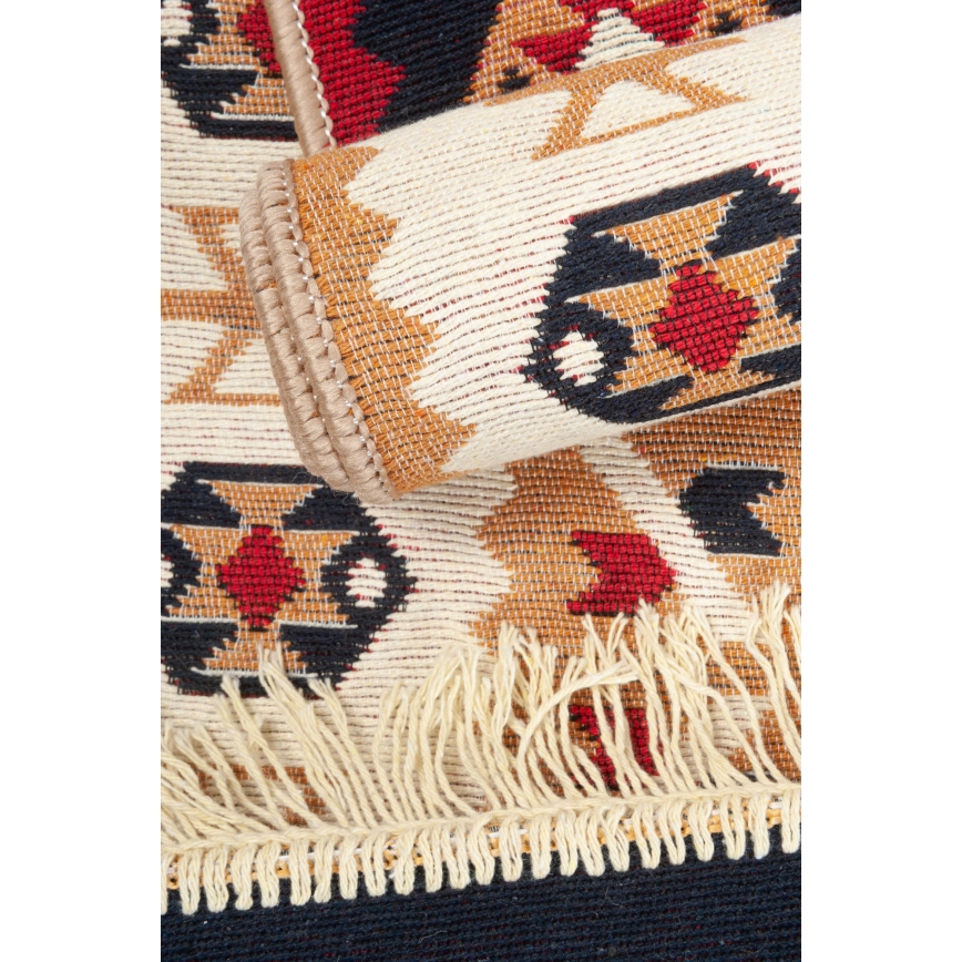 Двустранен ориенталски килим KILIM GOLD 60x120 cm, многоцветен