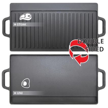 Двустранна грил плоча 50x23 см