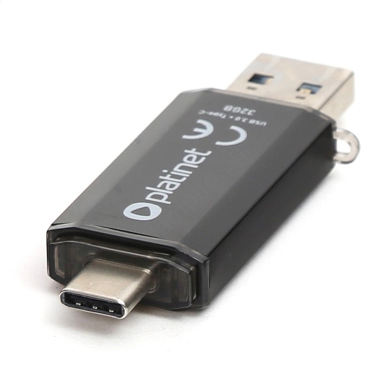 Двойна флашка USB + USB-C 32GB | Lampite
