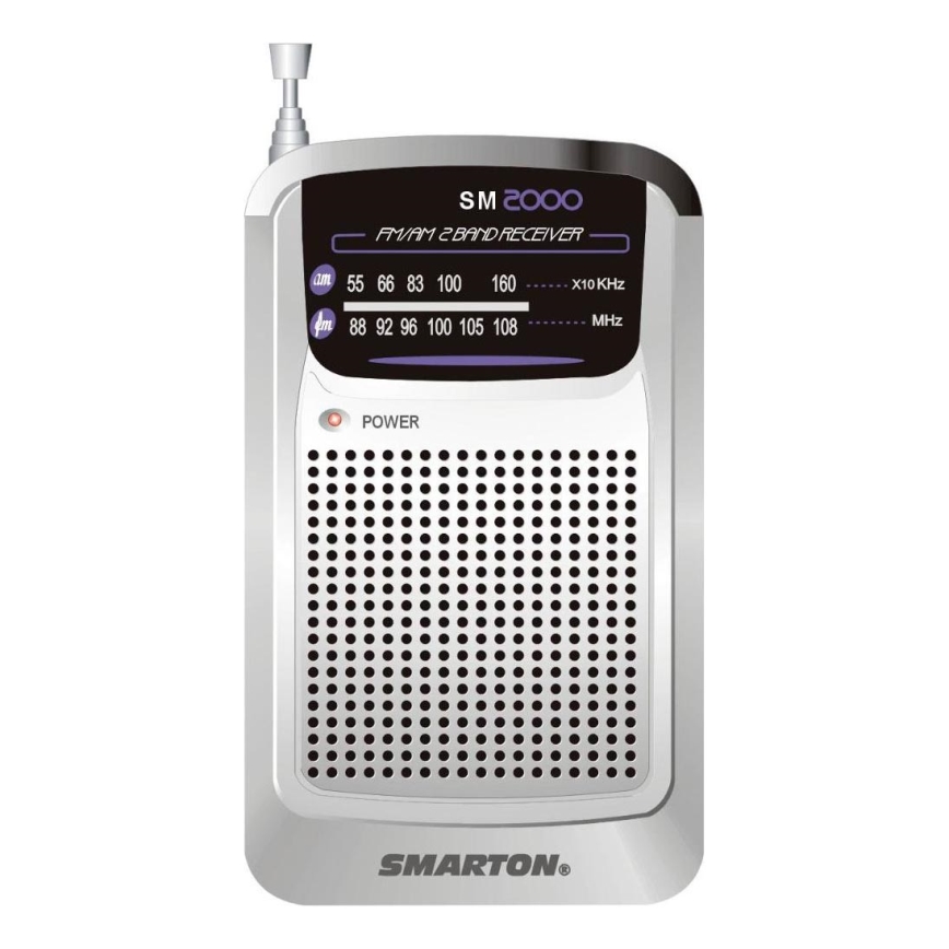 Джобно радио FM/AM 2xAAA