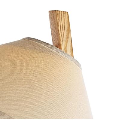 Дървена подова лампа 1xE27/60W/230V масив/ясен