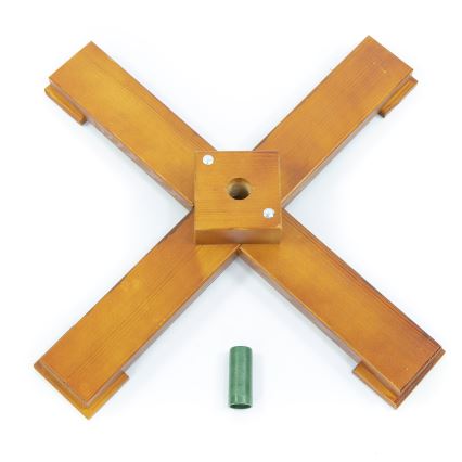 Дървена стойка за елха с диаметър на държача 33 мм