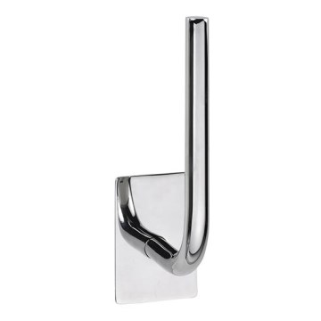 Държач за хартия 4,5x18 cm, от неръждаема стомана, сребрист