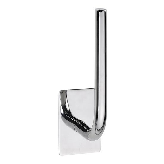 Държач за хартия 4,5x18 cm, от неръждаема стомана, сребрист